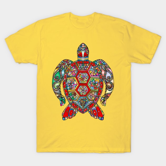 Psy-Turtle T-Shirt by Megrasaurous